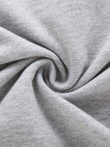 Sweatshirt For Women.Nanny Bow Tee, Coquette Nanny Comfort TShirt For Nanny, Tee Shirt Mothers Day Gift From Daughter, Coquette Nanny Shirt GiftClothing For Autumn And Winter Seasons - 淺灰色 - 查看 2