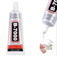 B7000 Rhinestone Glue Set, 1.69oz Clear B-7000 Super Jewelry Glue With Tweezers. Industrial Adhesive, Suitable For Fabric, DIY Crafts, Phone Repair, Jewelry Making, Crystal Gems, TAC Art Stones, Wood And Glass Transparent Industrial Adhesive. School Supplies, Back To School