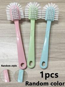 1/2/3pcs 5-Sided Soft Bristle Shoe Brush, Shoe Cleaning Tool, Versatile For Shoes, Clothes, Household Use