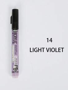 1 支 Pebeo 丙烯马克笔 1.2 毫米涂鸦防水高光笔非水溶性丙烯马克笔和 1 支 Pebeo 水彩马克笔，配有水溶性软头彩色刷，适用于学校用品，返校