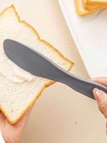 5 piezas Espátula de pastel de plástico multifunción, raspador de colores, herramienta de repostería para crema, pudín, mermelada, paleta, cuchillo raspador