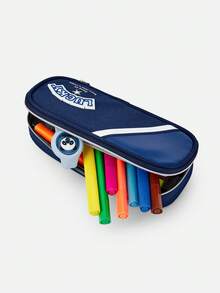 Balabala Kids Pencil Case Cute Stationery Box School Supplies High Quality - Blue Tint - View 5