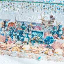 10 件海滩、海滨、云彩、油画、森林、风景贴纸、长装饰贴纸、物品装饰贴纸、手册材料贴纸优质防水乙烯基贴纸适用于剪贴簿、日记本和笔记本电脑 - 耐用且装饰性的成人剪贴簿用品贴纸书架透明贴纸书封书贴纸书