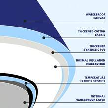 Portable Foldable BathtubFoldable Soaking Bathtub For Adults Freestanding Bathtubs Hot Bath Tub Ice Bath Family Bathroom SPA Tub 47.2x19.7x21.7inch Star - Ngôi sao - Xem 4