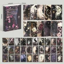 120 Pieces Vintage Scrapbook Papers Classic Aesthetic European Decorative Designs For Scrapbooking Junk Journal Bullet Journal Planner Craft Supplies Photo Album Stationery Embellishments