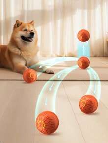 Pelota para perro, pelota automática para perro, pelota interactiva con carga USB, pelota giratoria automática duradera, adecuada para juguetes interactivos para perros pequeños y medianos. El producto pertenece al juguete interactivo entre el propietario y la mascota querida. Es un juguete de persecución, no un juguete de masticación. El producto también necesita ser cuidado por el propietario y la mascota juntos. Es un regalo para cachorros felices