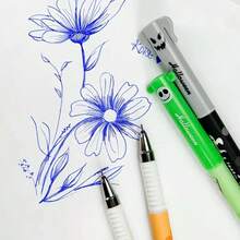 4/8 pezzi Set di evidenziatori cancellabili a tema Ognissanti - Con cappuccio in gomma, riutilizzabili, adatti per scuola, ufficio, forniture per il ritorno a scuola, regali di Ognissanti e compleanni, cancelleria per vacanze e stagioni, penne ad inchiostro lavabile, strumento di scrittura fluido, confezione multipla di penne, regali per personale d'ufficio e acquirenti