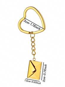 Quà tặng tốt nghiệp cá nhân hóa dành cho bạn thân, móc khóa ảnh tùy chỉnh, móc khóa phong bì ảnh cá nhân hóa, thích hợp làm quà tặng ngày Valentine. - Móc khóa SUV-Heart - Xem 4