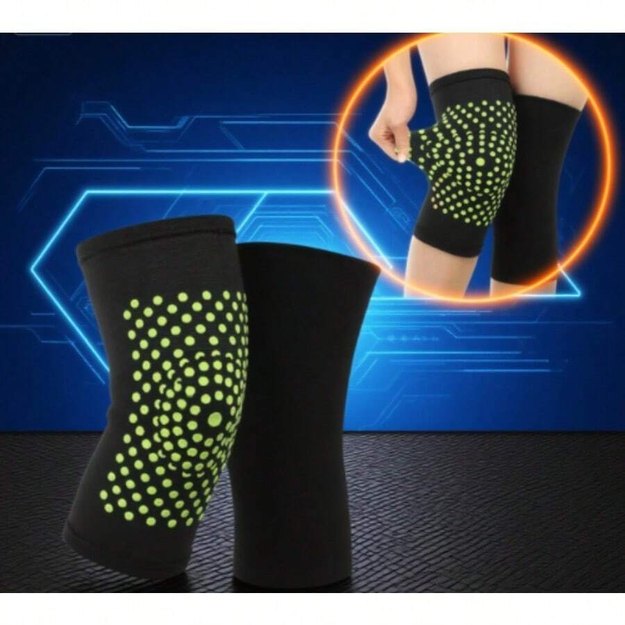 2pcs Warm Knee Pads And Leggings Keep Knees Warm, Circulating Air And Warm, Mugwort Knee Pads Socks