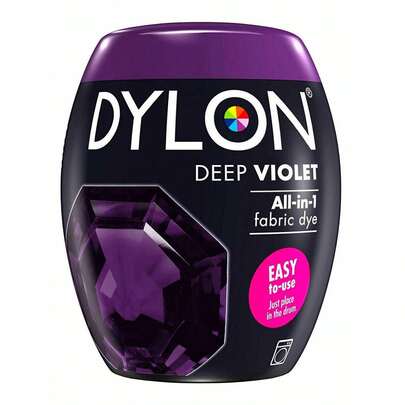 Dylon Washing Machine Fabric Dye Pod 350g Single Pack For Clothes, Home Textiles And Soft Furnishings, Ideal For Easy Colouring And Refreshing Fabrics At Home