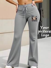 Customized Women's Casual Sports Pants For Spring, Summer, Autumn And Winter, All-Season Versatile. Customized Patterns/Couples/Pets/Sisters/Selfies/Family Photos Printed, Brand Logo Customization, Holiday Gifts, Surprise Gifts, Birthday Gifts, Wedding Gifts, Mother's Day Gifts, Best Friend Gifts, Anniversary Gifts, Valentine's Day Gifts, Gifts For Her
