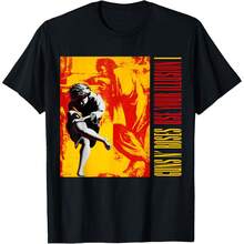Camiseta "Usa tu ilusión" de Guns N' Roses - Negro - Ver 1
