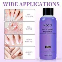 Professional Monomer And Brush Cleaner Set For Acrylic Nail Systems – Fragrance-Free, Fast-Dissolving Gel Residue Remover, Acrylic Nail Extension And Carving – Complete Manicure Tool Care Kit - Multicolor - View 4