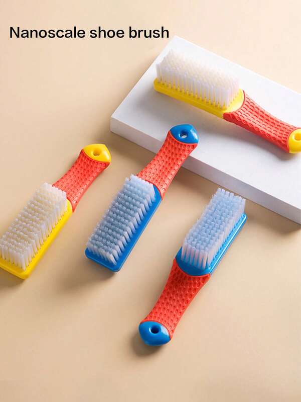 2/10支装纳米刷，多功能软毛刷，洗衣刷，无磨损鞋刷，加厚材质，浴室地板刷，衣物清洁刷，家用软毛鞋刷，长柄衣物刷，清洁刷，清洁板刷，适用于家庭和厨房