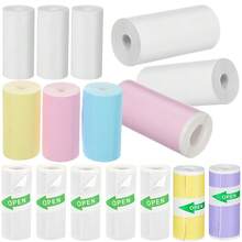 HD Color Thermal Printing Paper: Kids Instant Camera Sticker Paper - Mini Size For Universal Kids Cameras - Multicolor - View 2