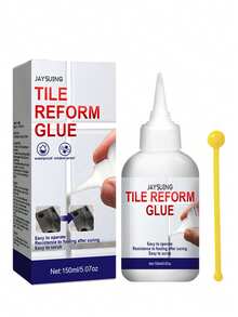 1pc 260ml Tile Caulk, Tile Anti-Mildew Grout, Kitchen And Bathroom Floor Tile Anti-Mildew Filling Crack Repair Agent, Quickly Fill Cracks, Make The Wall And Floor More Tidy, Simple To Operate, Suitable For All Kinds Of Walls And Floors