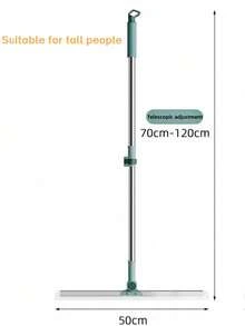 Rubber Squeegee Broom With Handle, Can Clean Floors, Windows, Silicone Pet Hair, Indoor Cleaning Magic Broom, Can Clean Glass, Hair, Fine Dust And Liquids, Suitable For Smooth Floors And Carpets - Multicolor - View 18