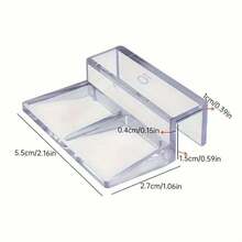 4pcs Acrylic Aquarium Canopy Bracket, Transparent Fish Tank Anti-Jump Net Support Holder, Available In Multiple Sizes (6mm, 8mm, 10mm, 12mm) - Multicolor - View 4