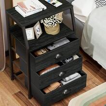 Nightstands - Black - View 6