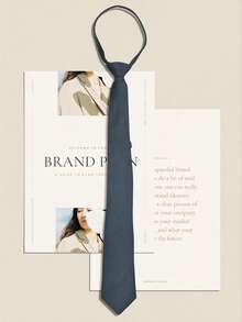 1 条男士 5 厘米纯色拉链领带，西装衬衫装饰，适合日常聚会和商务场合