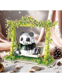 1 Potted Cactus Building Blocks, Valentine's Day Gift,Birthday Gift,Diy Plants Series Building Blocks, Desktop Decoration,Pressure Relief,Stress Relief,Home Collection Decoration,Assembly Doll,Office Desktop Ornament,Gift Set With 2500+ Particles.