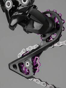 WEST BIKING Rueda guía de transmisión trasera de cerámica para bicicleta de montaña - Rueda tensora de aleación de aluminio con rodamiento Peilin de 11T/13T dientes