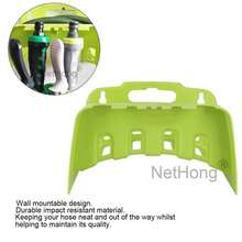 Convenient Water Hose Storage Rack Wall Mounted Water Pipe Holder Hosepipe Stand - Green - View 8