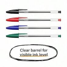 BIC Cristal Xtra Smooth Blue Ballpoint Pens, Medium Point (1.0mm), 24-Count Pack, Extra Smooth And Reliable Ballpoint Pens - Màu xanh lam - Xem 3