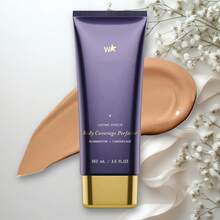 Corrector impermeable de cobertura total - Fórmula altamente pigmentada y amigable con la piel, cubre tatuajes y manchas, resistente al sudor y de larga duración, regalo de maquillaje perfecto - ~005~ - Ver 1