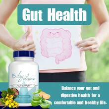 15 Day Cleanse - Gut And Colon Support | Caffeine Free | Advanced Formula With Cascara Sagrada, & Psyllium Husk | 1 Bottle Of 30 Capsules - 1瓶 - 查看 4