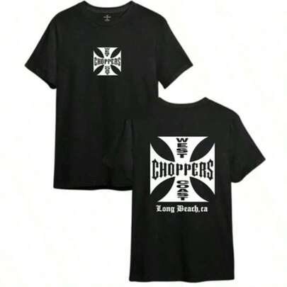 Playera Camisa camiseta t-shirt de moda comoda transpirable remera polo West Coasts Choppers Brian O'conner