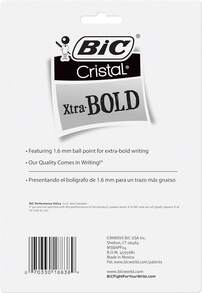 BIC Cristal Xtra Smooth Ballpoint Pen, Medium Point (1.0mm), Blue, 10-Count - 什錦 - 查看 11