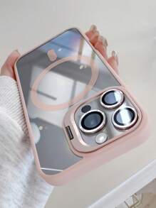 Premium Heavy Duty Magnetic Shock-Proof Phone Case, Compatible With Iphone 16/15/14/13/12/11 Pro Max Plus, Includes Stand And Rear Glass Lens Protector, Waterproof, Anti-Fall, Scratch-Resistant - Brown - View 6