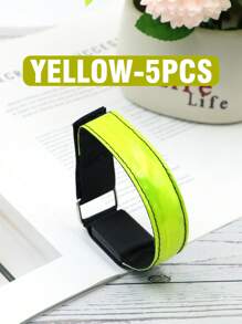 LED网格发光臂章 反光LED灯臂章，派对用品，运动腕带，适用于跑步、徒步旅行、露营、派对，可充电 - 彩色 - 查看 43