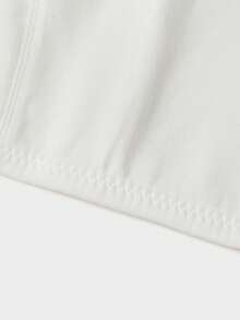 Balabala Girls Training Bra Seamless Anti-Peek Bralette Sports Crop Top - Original White - View 5