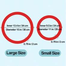 5个/10个多色敏捷训练环，厚实耐用，配有可调节连接夹，可组成各种跳环组合。适用于足球、篮球、跆拳道、耐力和敏捷性训练等。也适用于家庭娱乐活动、圣诞节和生日礼物。 - 彩色 - 查看 13