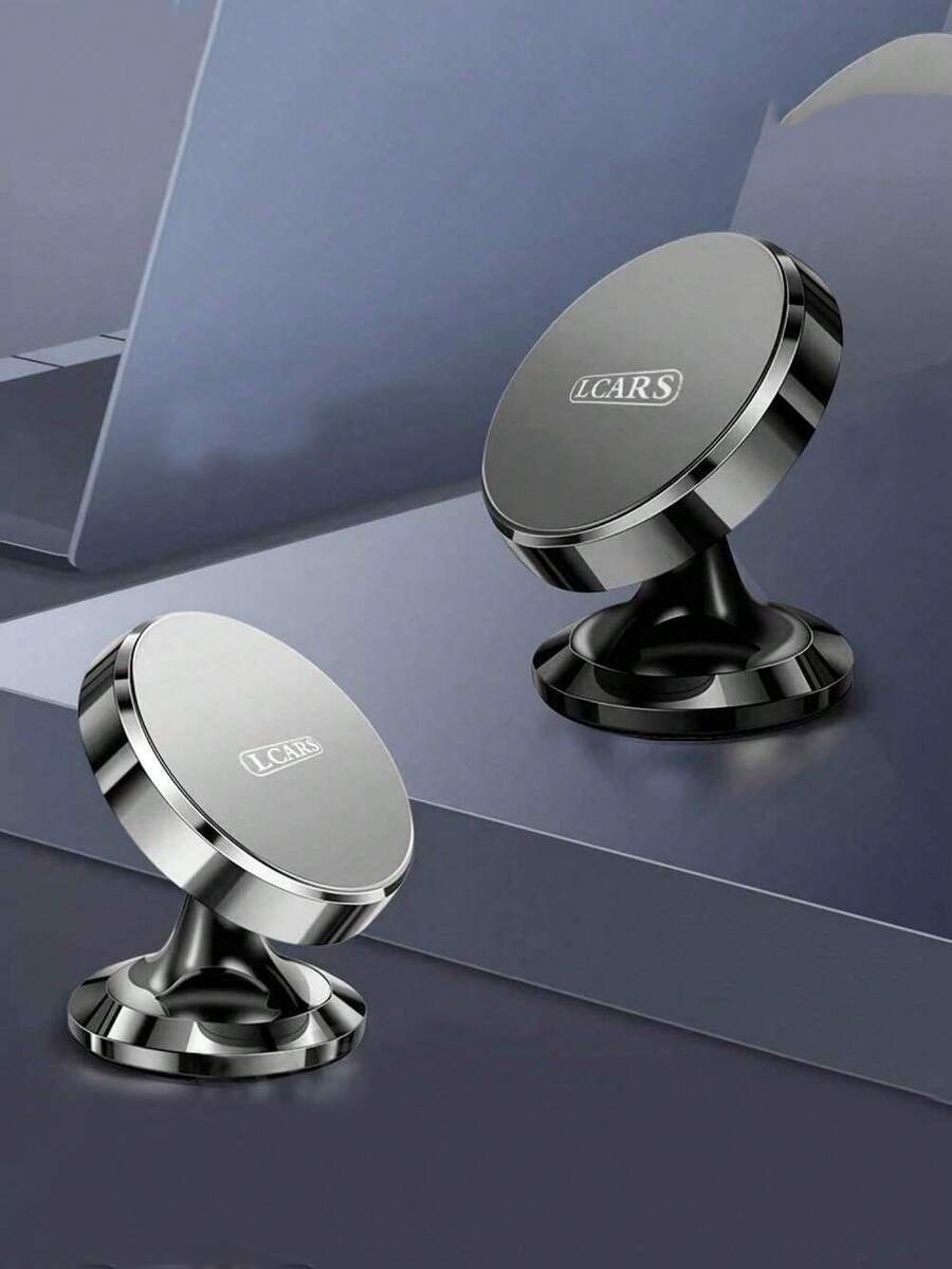 1 pieza Soporte magnético para teléfono de coche, soporte magnético adhesivo multifuncional para panel de instrumentos y salpicadero del coche para navegación - Multicolor - Ver 1