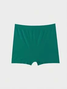 1 件女式加大码纯色无缝瑜伽短裤，速干，适合室内瑜伽、户外跑步、骑自行车、健身、塑形、举重 - 綠色 - 查看 4