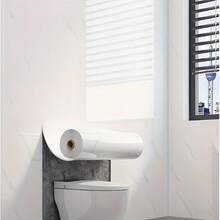 1 Rotolo (60cm x 300cm) Carta da parati adesiva in vinile con effetto marmo 3D - Adesivo rimovibile per piastrelle per pareti, pavimenti, soffitti - Design realistico con venature bianche e dorate per soggiorno, cucina, bagno, decorazione da parete, decorazione da soffitto, arredamento moderno, aspetto di lusso, facile installazione