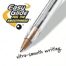BIC Cristal Xtra Smooth Blue Ballpoint Pens, Medium Point (1.0mm), 24-Count Pack, Extra Smooth And Reliable Ballpoint Pens - Màu xanh lam - Xem 5