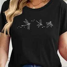 Women T-Shirts - Black - View 1
