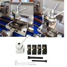 12pcs Mini Adjustable Precision Tool Set With Knob And Lever, Includes Pool Cue Repair Tool And Quick Change Knife Holder, Suitable For Lathe, Handcraft DIY Projects