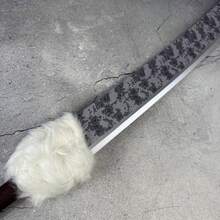 128cm 50inch Bamboo Katana Large Sword Anime Cosplay  Knife Prop Wooden Blade Real Size Japanese Katana Original Samurai Sabre Gift - A-128厘米/50英寸 - 查看 4