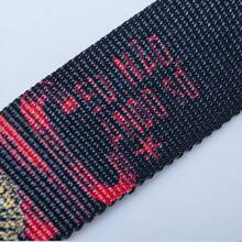 Chronic Santa Guadalupe Belt I Don't Walk Alone Metal Buckle - Black - View 4