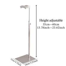 Stainless Steel Handbag Display Rack, Upgraded Adjustable Round Inner Bar, Gold/Silver Color Options, Multi-Functional Display For Bags / Hats / Jewelry, Suitable For Home / Boutique, Rust-Proof And Durable, Easy To Install.