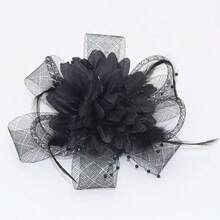 D EXCEED 1/2 PCS Vintage 1920s Beaded Fascinator Hat For Women - Art Decor Headpiece With Lace & Feathers | Gatsby Tea Parties, Weddings, Derby & Opera Events | Mother's Day, Bridal Shower, Teacher Gift Idea Valentine's Day Accessories - European and American Fashion Headwear - View 14