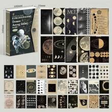 120 Pieces Vintage Scrapbook Papers Classic Aesthetic European Decorative Designs For Scrapbooking Junk Journal Bullet Journal Planner Craft Supplies Photo Album Stationery Embellishments