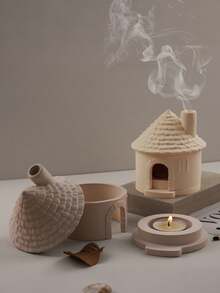 香薰扩散器套装硅胶模具、趣味烟囱家居装饰、房间装饰、婚礼装饰、桌面装饰、手工香薰扩散器模具、DIY 环氧树脂石膏模具、生日礼物、感恩节礼物、挚友礼物、DIY 礼物 - mold - 查看 4