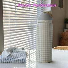 NEW Insulated Stainless Steel Water Bottle With Straw For Sports, Travel, And School Sports Water Bottle, 24oz/32oz - 彩色 - 查看 26