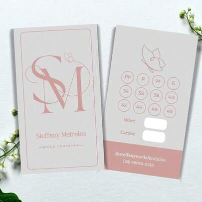 120und Etiquetas para Roupas - Tamanho e Valor | Lojista Personalizada | Promoção válida enquanto Durarem os Estoques!